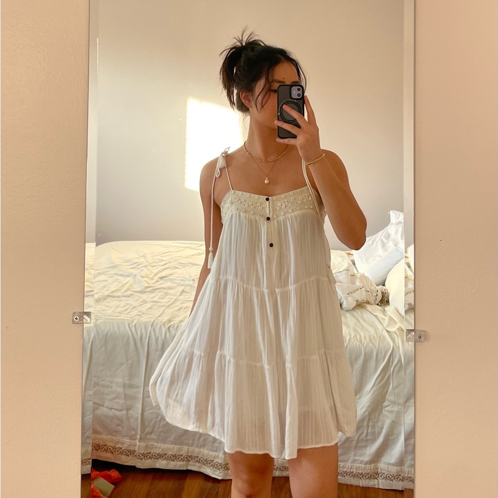 Embroidered Detailed Summer Dress